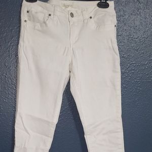 Big girl white jean pants